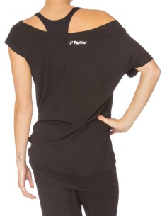 10PA2239-900 T-shirt lang, off shoulder, viscose 2