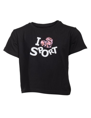 243BPK2021-900 Oversized T-shirt "I LOVE SPORT", viscose