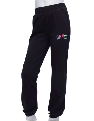 24PK3950-900 Sweat pants cuff, french terry "DANCE"