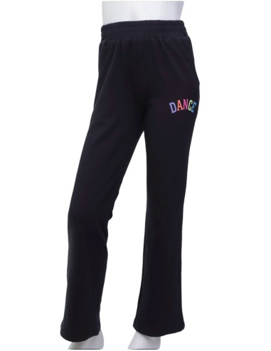 24PK3951-900 Sweat pants straight, french terry "DANCE"