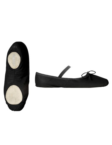 PA1012-900 Soft ballet shoe, canvas, split sole