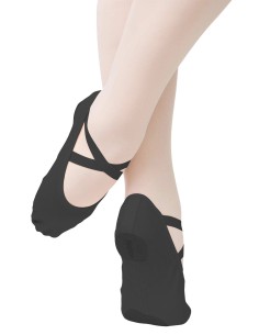 PA1014-900 Stretch ballet shoe, canvas, split sole