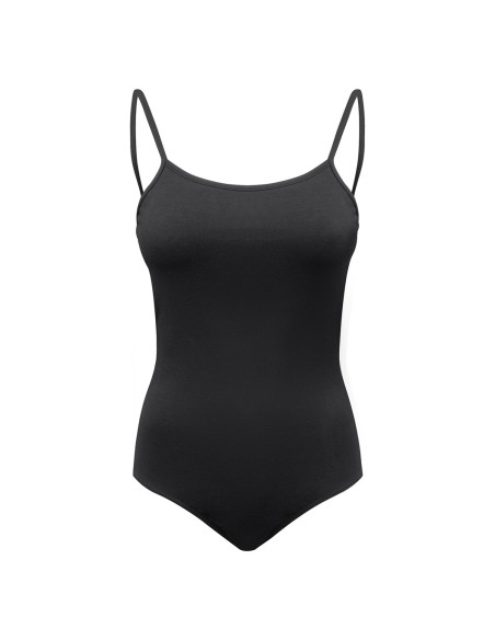 PA4001-900 Spaghetti strap leotard, cotton
