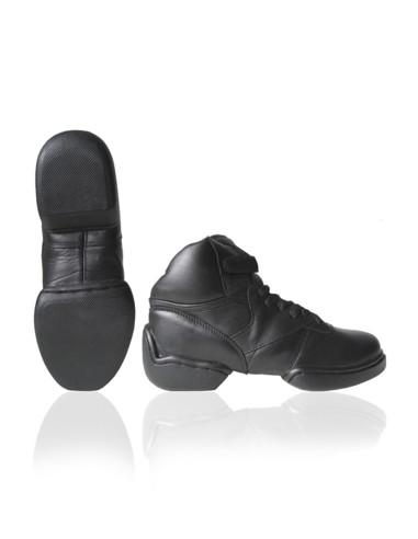 PK1500-900 Dance sneaker, leather, split sole, high top