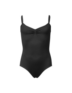 PK4005-900 Spaghetti strap leotard,pinched front and...
