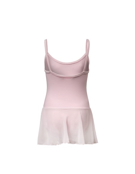 PK4051-500 Spaghetti strap leotard, skirt voile, cotton