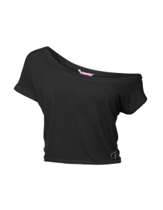 16PK2240-900 T-shirt kort, off shoulder, viscose 2