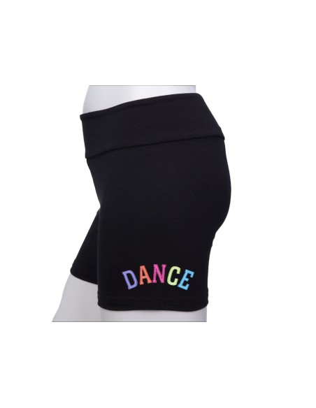 24PK3007-900 Hot pants flip over band, cotton "DANCE"