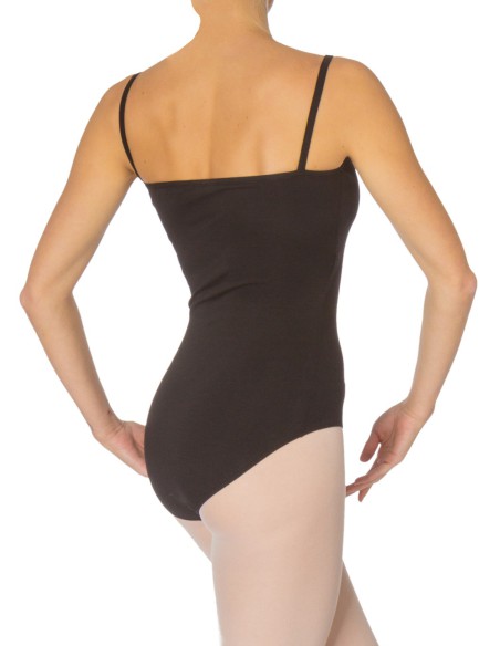 PA4001-900 Spaghetti strap leotard, cotton