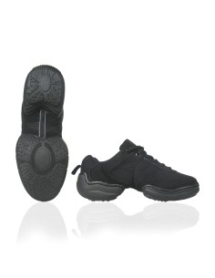 PA1513-900 Dance sneaker canvas, split zool, laag model 2