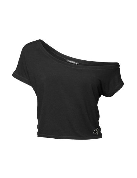 10PA2240-900 T-shirt kort, off shoulder, viscose