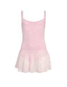 12PK4051-500 Spaghetti strap leotard, skirt voile... 2