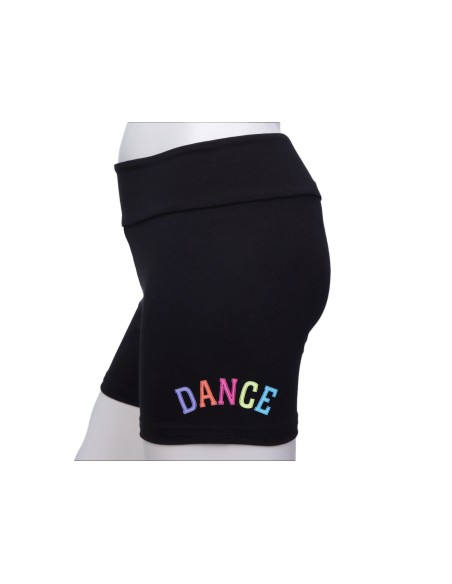 24PK3007-900 Hot pants flip over band, cotton "DANCE"