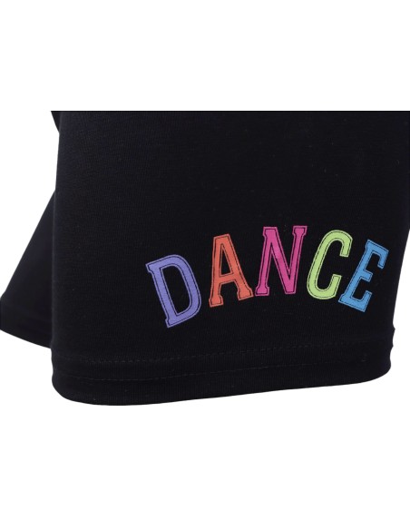 24PK3007-900 Hot pants flip over band, cotton "DANCE"