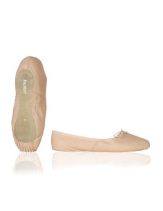 PA1000-500 Soft ballet shoe, leather, full sole 2