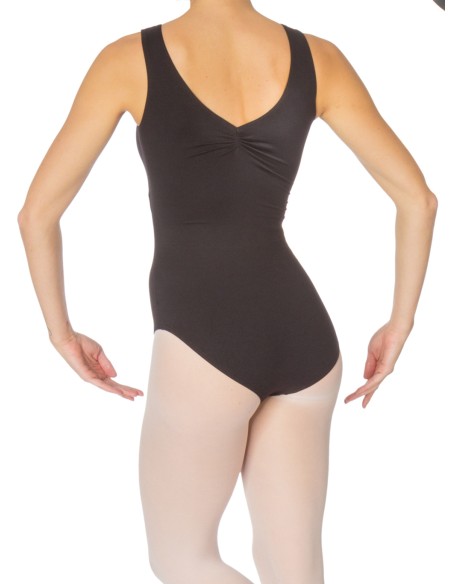 PA4015-900 Sleeveless leotard pinched front,supplex