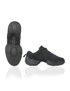 PK1513-900 Dance sneaker canvas, split zool, laag model 2