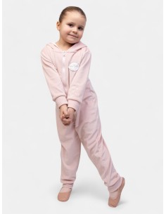 2442PK4901-500 Onesie hooded, velours "Butterflies" 2