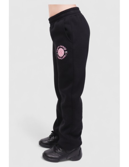 2531PK3920-900 Sweat pants cuff, jogging brushed "HAPPY DANCE"