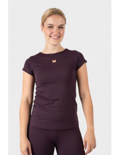 2532PA2906-540 T-shirt, nylon spandex "BUTTERFLY"