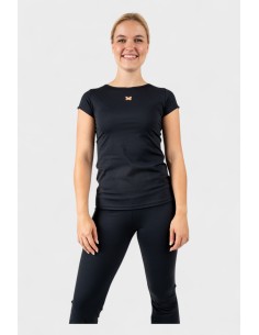 2532PA2906-900 T-shirt, nylon spandex "BUTTERFLY"