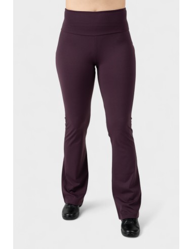 2532PA3921-540 Leggings flared high waist, nylon spandex