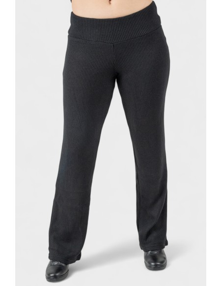 2532PA3923-900 Warm up pants straight, knitted